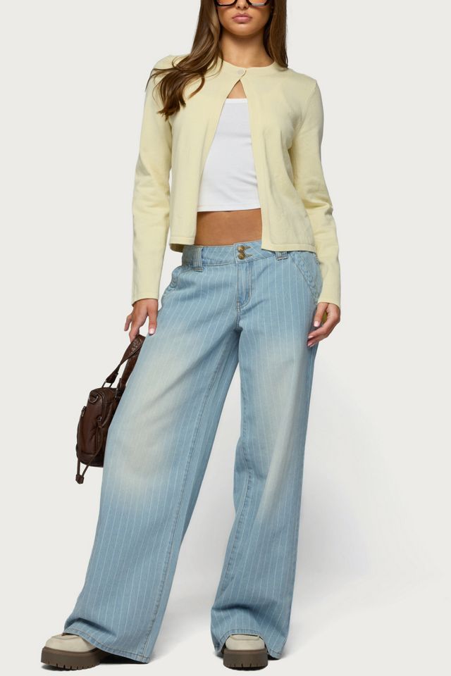 Edikted Jenie Split Front Knit Cardigan #1