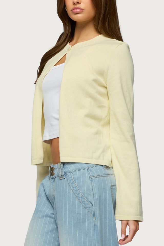 Edikted Jenie Split Front Knit Cardigan #2
