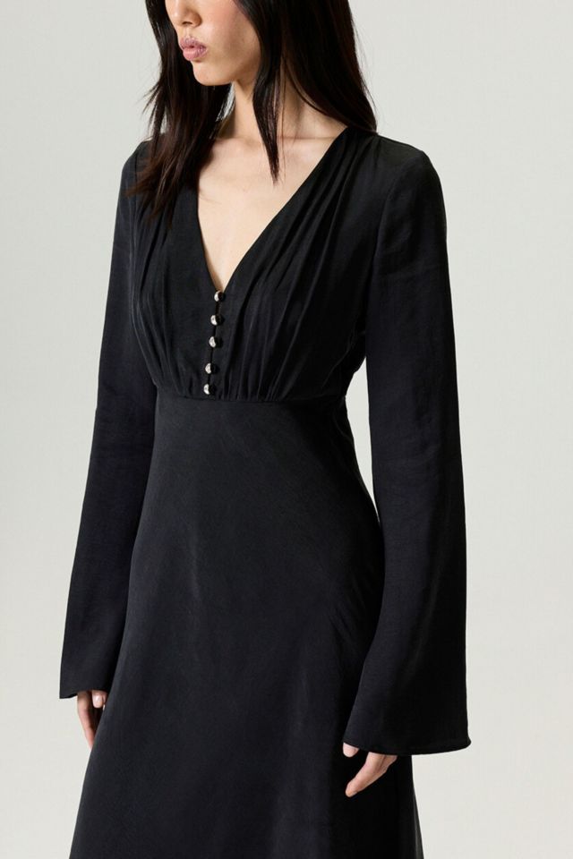 Nocturne Bell Sleeve Maxi Dress #4