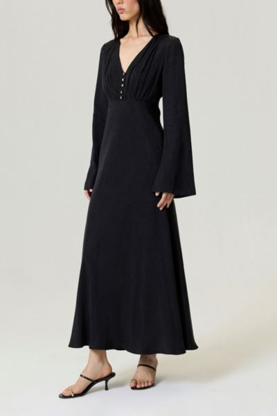 Nocturne Bell Sleeve Maxi Dress