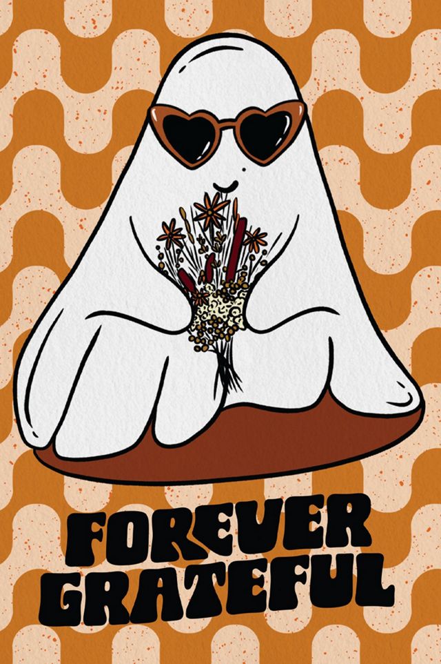 Boss Dotty Ghost Thank You Card #1