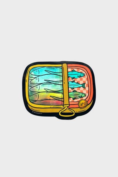 Boss Dotty Holographic Sardines Sticker