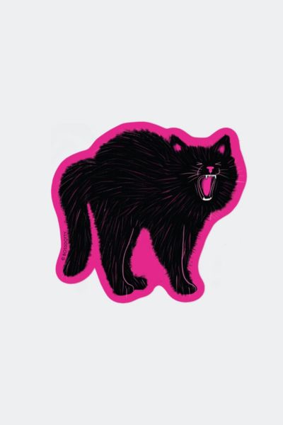 Boss Dotty Halloween Cat Sticker
