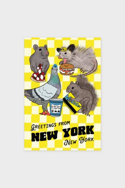 Boss Dotty Greetings From NYC Postcard