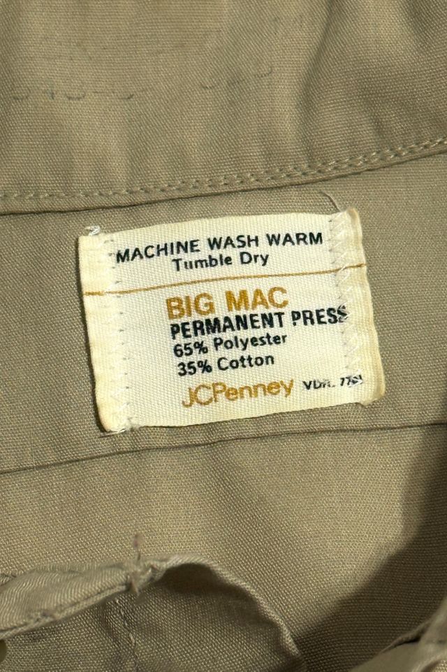Vintage 1970's Big Mac Cotton Safari Shirt #1