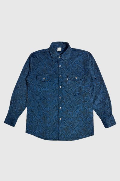 Vintage 1990's Levi’s® Silvertab 70's Atomic Print Western Shirt