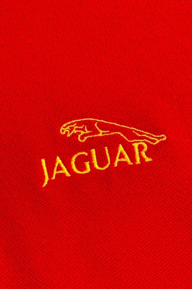 Vintage 1990's Jaguar Automobiles Knit Polo Shirt #1