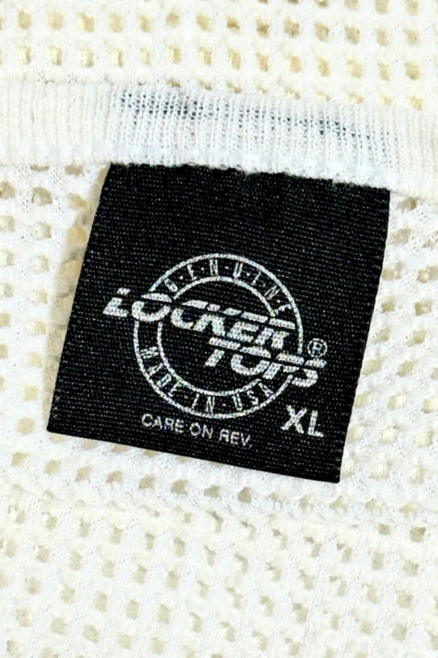Vintage 1980's Locker Tops Mesh Tank Top #1