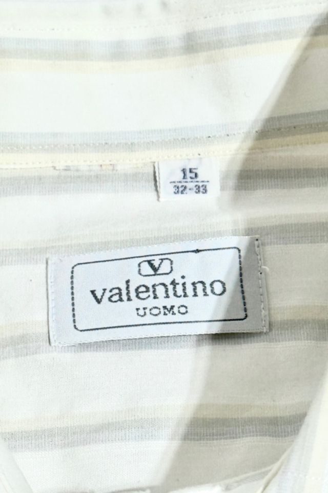 Vintage 1970's Valentino Uomo Striped Shirt #1