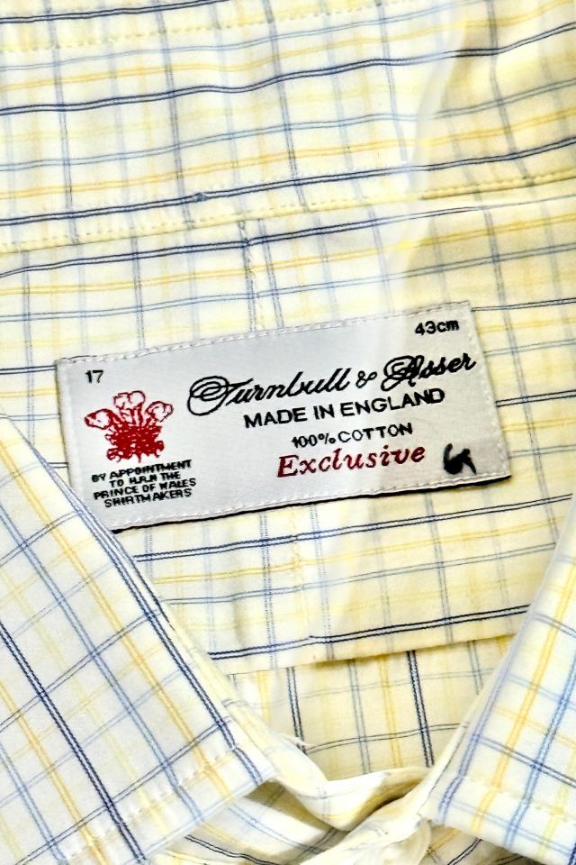 Vintage 2000's Turnbull & Asser Check Shirt #1