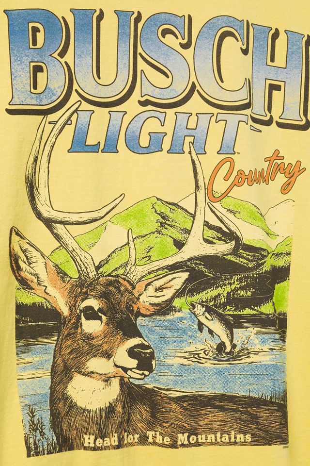 Junk Food Busch Light Deer Flea Market Tee #3