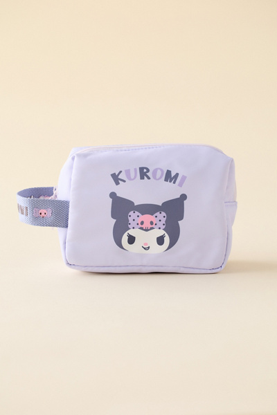 Sanrio Japan Originals Kuromi Mini Handy Makeup Pouch In Purple At Urban Outfitters
