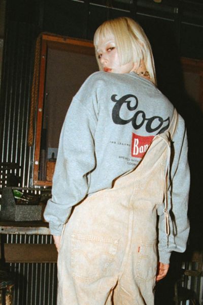 Junk Food Coors The Legend Flea Market Crew Neck Sweatshirt