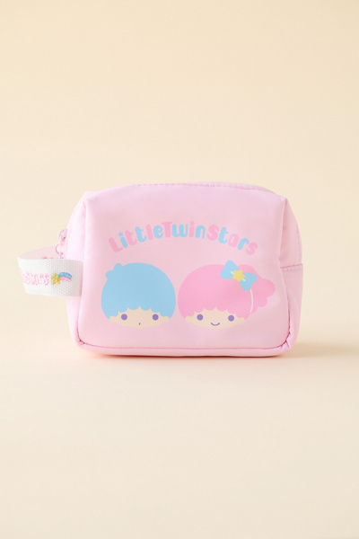Sanrio Japan Originals Little Twin Stars Mini Handy Makeup Pouch In Pink At Urban Outfitters