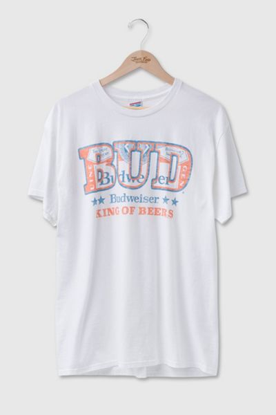 Junk Food Budweiser King of Beers Flea Market Tee