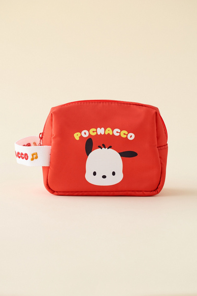 Sanrio Japan Originals Pochacco Mini Handy Makeup Pouch In Red At Urban Outfitters