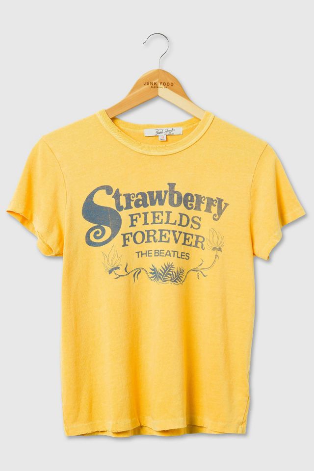 Junk Food The Beatles Strawberry Fields Forever Original Tee #2