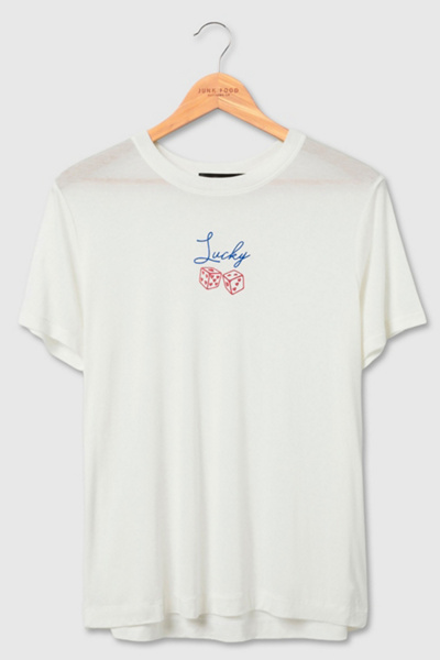 Junk Food Lucky Vintage Tissue Tee
