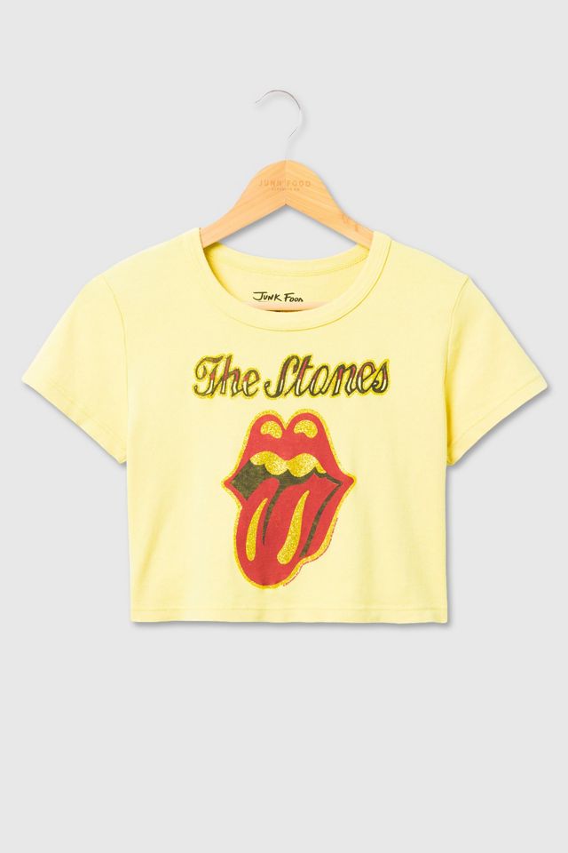Junk Food The Rolling Stones Glitter Baby Tee #2