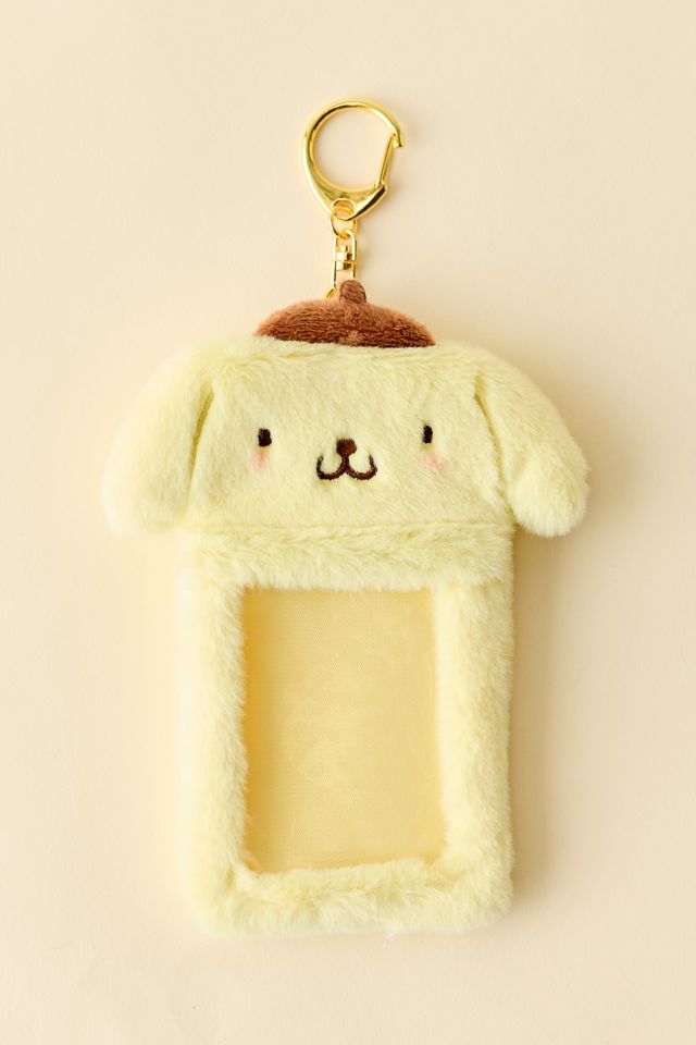 Sanrio Japan Originals Pompompurin Plushie Card Holder Keychain #1