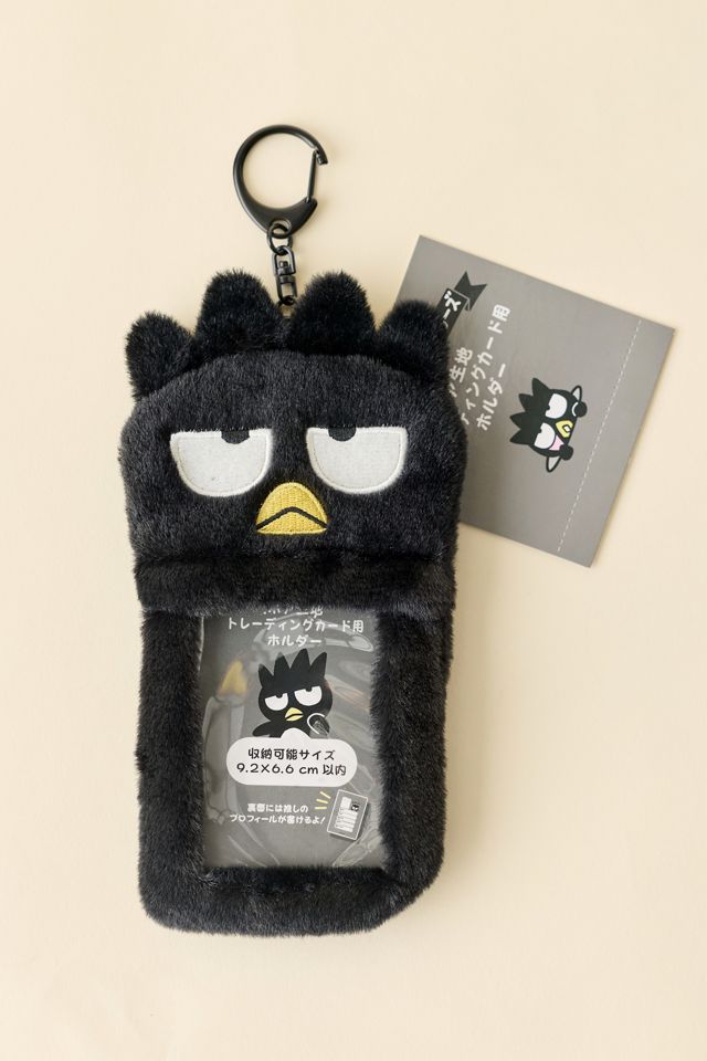 Sanrio Japan Originals Badtz-Maru Plushie Card Holder Keychain #2