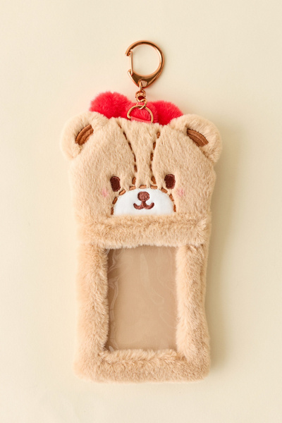 Sanrio Japan Originals Tiny Chum Plushie Card Holder Keychain