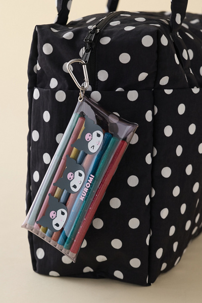 Sanrio Japan Originals Kuromi Pencil Pouch Keychain
