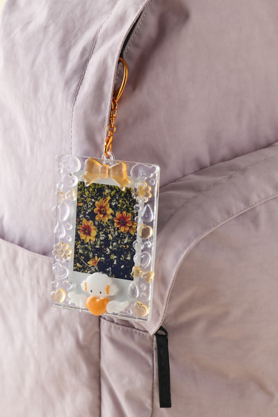 Sanrio Japan Originals Cogimyun Card Holder Keychain