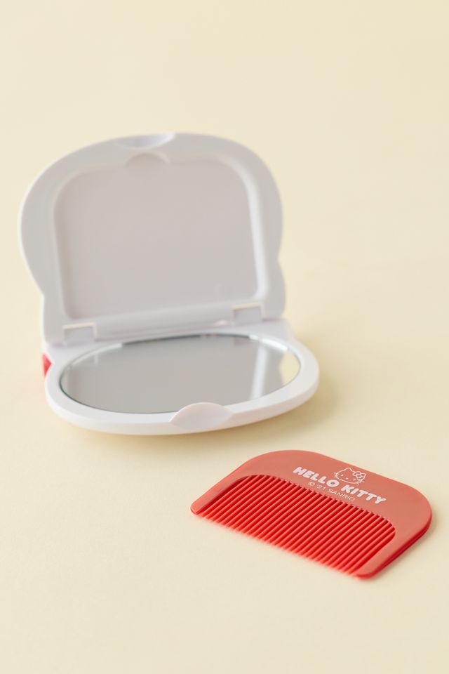 Sanrio Japan Originals Hello Kitty Mirror & Comb Compact #2