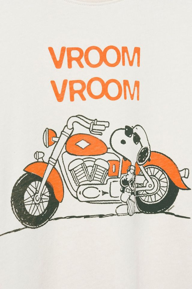 Junk Food Vroom Vroom Snoopy Vintage Tee #2