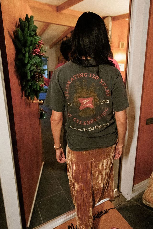 Junk Food Miller High Life 120th Anniversary Tee #1