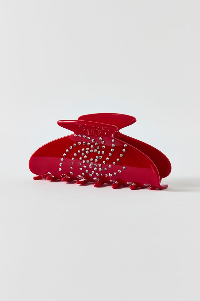 Talk More Rhinestone Claw Clip #1