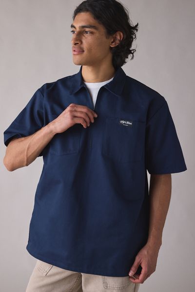 Dickies Cadiz Quarter-Zip Boxy Fit Work Shirt | Urban Outfitters