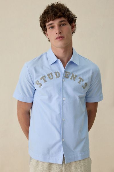 Students Golf Crescent Logo Oxford Shirt