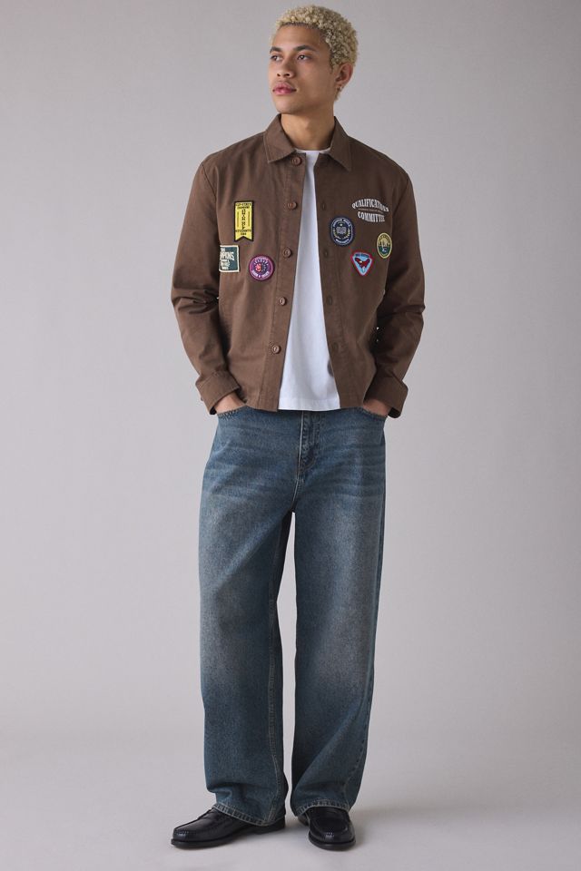 Students Golf Claude Patch Chore Shirt Jacket #3