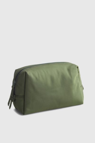 Vera Bradley Nylon Medium Makeup Bag In Bronze Green, Women's At Urban Outfitters In Green