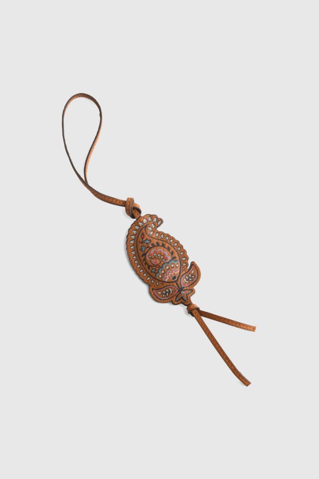 Vera Bradley Faux Leather Paisley Bag Charm #1