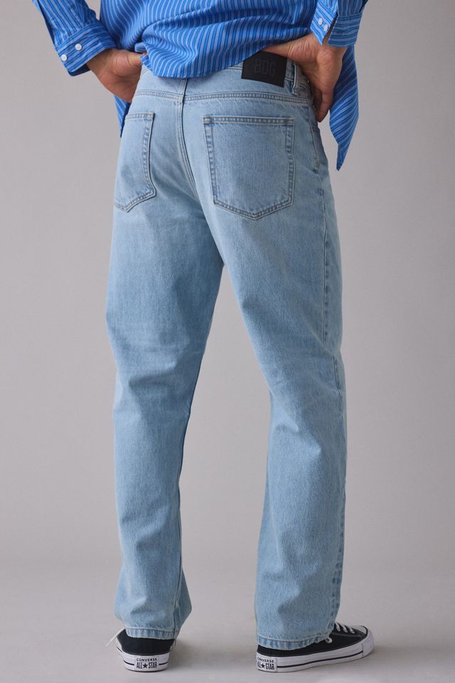 Jeans à lisière premium coupe droite décontractée BDG #1