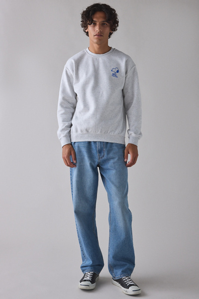 Peanuts Snoopy Comic Strip Graphic Crew Neck Sweatshirt