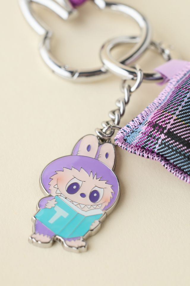 POP MART The Monsters Labubu Pin For Love Series N-Z Blind Box Keychain #2