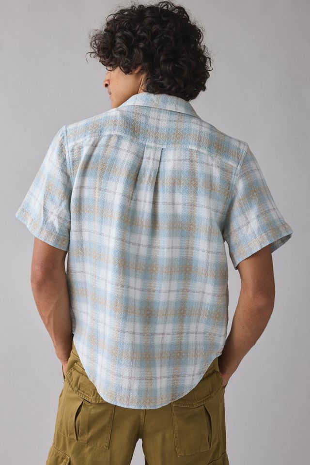 BDG Plaid Textured Weave Short Sleeve Shirt #2
