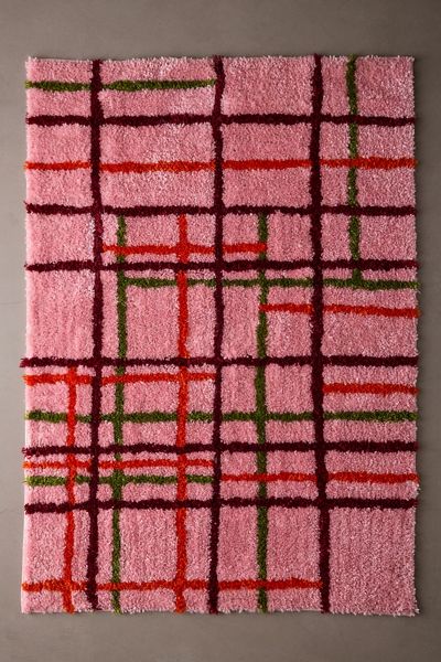 Wooly Boucherite Shaggy Tufted Rug