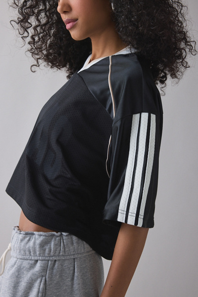 adidas Stadium V-Neck Jersey Tee
