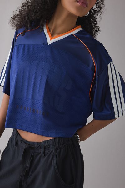 adidas Stadium V-Neck Jersey Tee