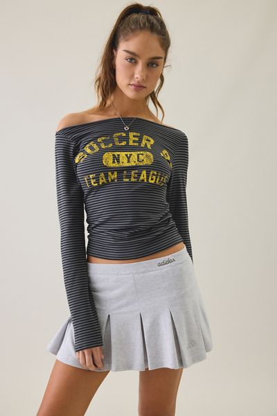 adidas Color Pop Pleated Mini Skirt