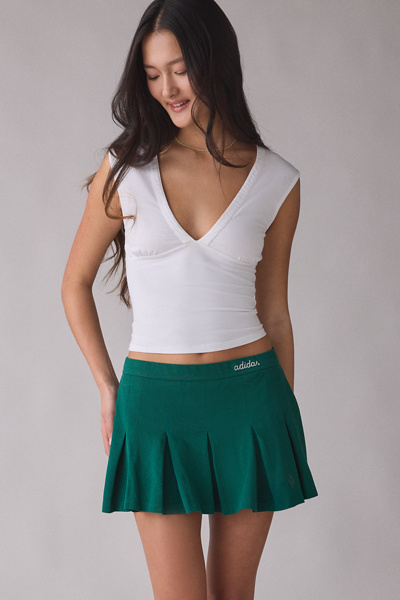 adidas Color Pop Pleated Mini Skirt