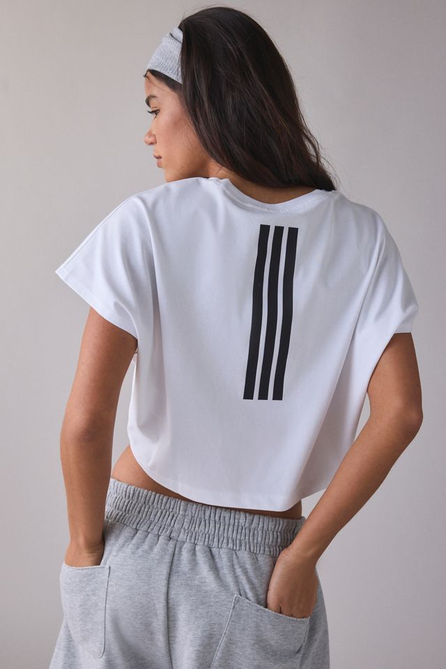 adidas Power Workout Cropped Tee #1