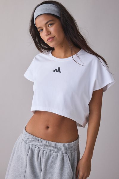 adidas Power Workout Cropped Tee