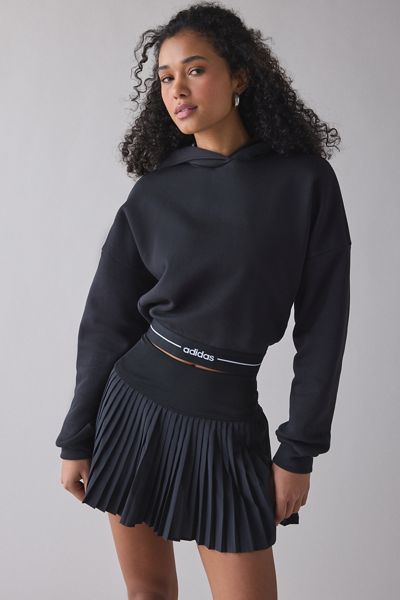 adidas Hyperglam Cropped Hoodie Sweatshirt
