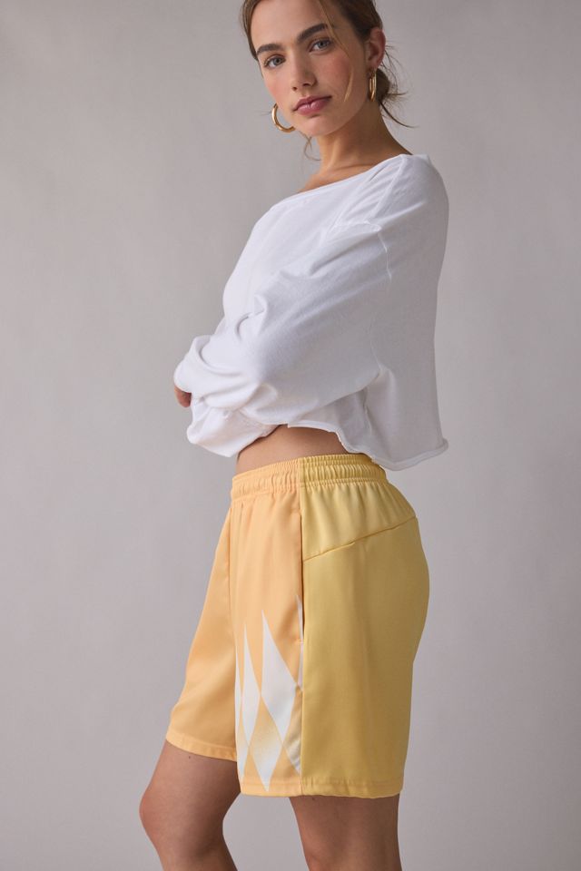 adidas House Of Tiro X Common Goal Satin Shorts #4
